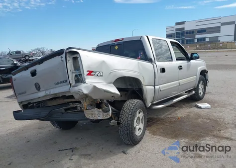 2005 Chevrolet Silverado 1500 Z71 from USA, damaged, VIN 2GCEK13T951104980